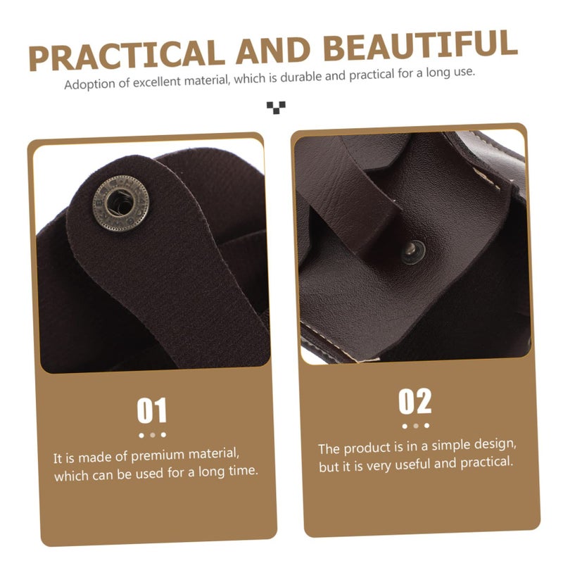 2Pcs Steel Bead Design Sports Waist Pouch for Running Hiking Outdoor Essentials - Image 4