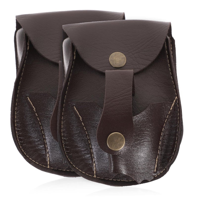2Pcs Steel Bead Design Sports Waist Pouch for Running Hiking Outdoor Essentials - Image 2