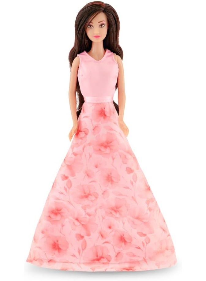 Fulla Doll with Dress-Up Closet, Mix-and-Match Outfits, Storage Compartments Pretend Play Fashion Wardrobe for Girls- Inspires Creativity and Storytelling for Kids Age 3+ - Image 1