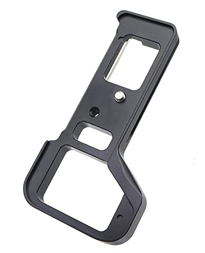 HITHUT Hand Grip Extension Quick Release Metal Base Plate Compatible with Sony A7IV A7RIV A9II Camera with 1/4" Screw and Hex Wrench Black - Image 2