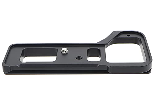 HITHUT Hand Grip Extension Quick Release Metal Base Plate Compatible with Sony A7IV A7RIV A9II Camera with 1/4" Screw and Hex Wrench Black - Image 1
