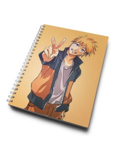LIT Peace Naruto Theme Printed Spiral Hardcover Notebook  - Image 1