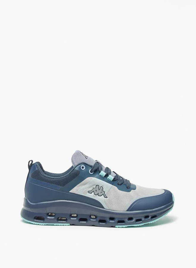 Kappa Men's Mesh Textured Walking Shoes with Lace-Up Closure