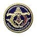 Woerda Masonic Challenge Coin for Freemasons Coin 3D Design with case - Image 4