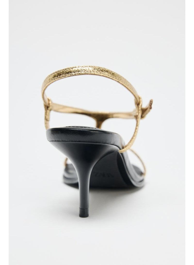 زارا صندل معدني رفيع - Image 4