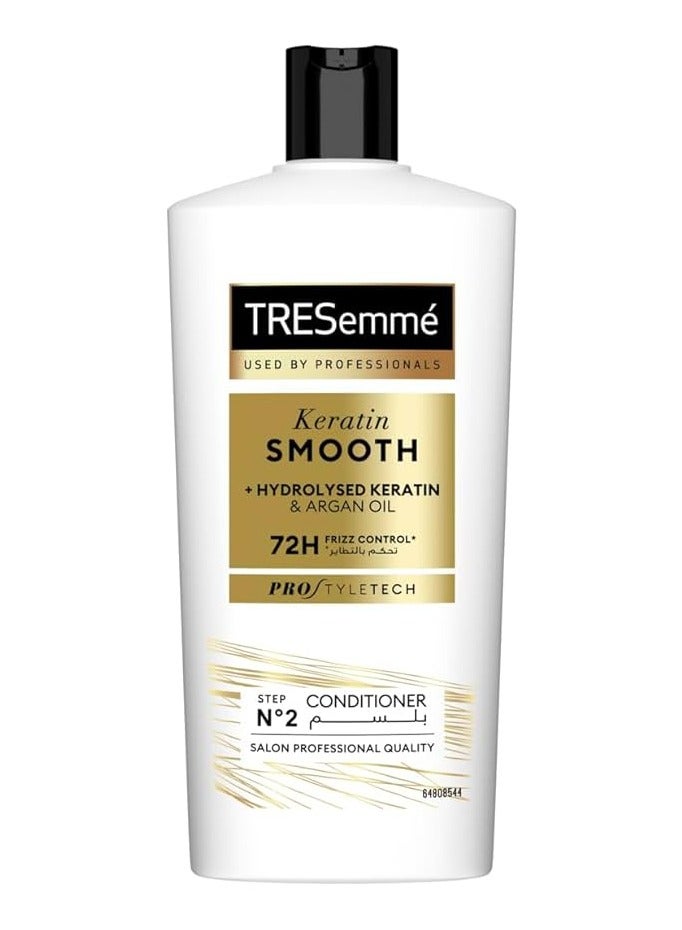 Tresemme with Argan Oil & Keratin protein Conditioner 600ml - Image 1
