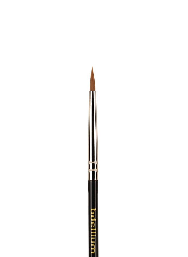 Bdellium Tools Professional Makeup Brush - Maestro Series 710 Eye Liner - With Soft Synthetic Fibers, For Creating Various Liner Styles (Black, 1pc) - Image 2