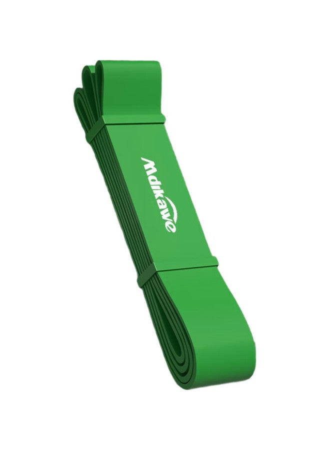 Mdikawe Elastic Resistance Band For Men And Women, Fitness Rope, Rehabilitation Pull Band, Training Pull-Up Aid, Yoga Exercise Band, Green - Image 1