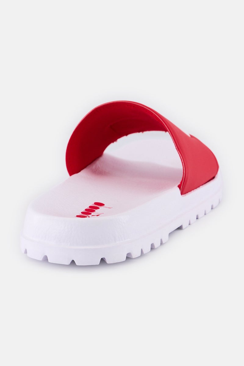DIADORA Men Brand Logo Slip On Slippers, Slides - Image 3