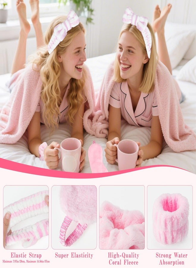 بيوتي مجموعة لوازم حفلات المبيت من بيوتي، 64 قطعة، تتضمن عصابات رأس، أقنعة للعين، ربطات شعر، أساور، مشابك شعر، وحقيبة أدوات تجميل. - Image 3