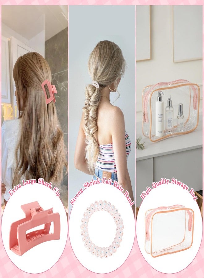 بيوتي مجموعة لوازم حفلات المبيت من بيوتي، 64 قطعة، تتضمن عصابات رأس، أقنعة للعين، ربطات شعر، أساور، مشابك شعر، وحقيبة أدوات تجميل. - Image 5