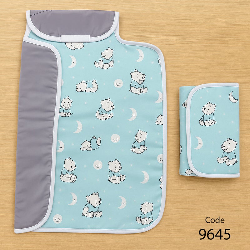 Kidzvilla Baby Changing Mat 3 Layers Waterproof - 75 × 65 cm - 9645 - Image 4