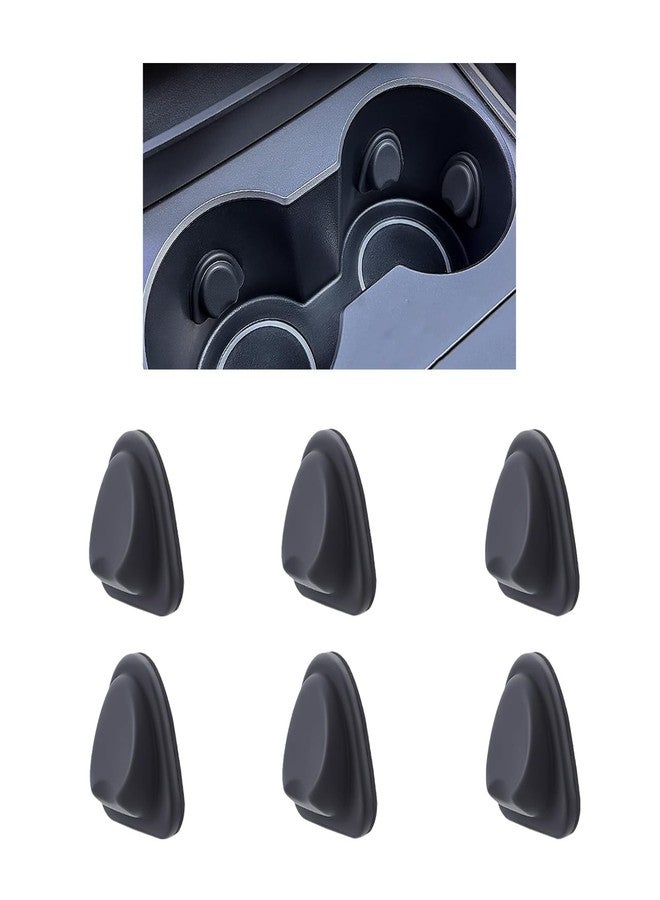 YGDMD 2025 Upgrade Car Cup Holder Insert,Anti-Slip Silicone Cupholder Insert for Car Stabilising Water Cups,Self-Adhesive Automotive Cup Holders Pad for Most Cars/Trucks/SUVs - Image 1