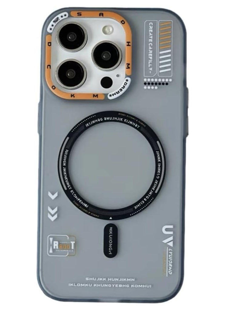 Generic - Case for IPhone 16 Pro Max (2024),Magnetic Frosted Fashion Phone Case,Compatible with Car Bracket u0026 Wireless Charging,Anti-fall Protective Back Cover - Image 1