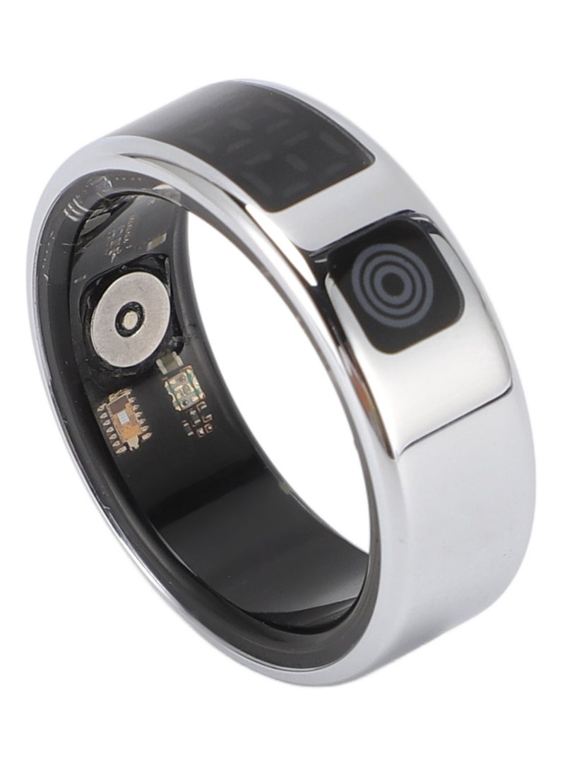 خاتم ذكي متعدد الوظائف بشاشة تعمل باللمس IP68 مقاوم للماء خاتم لياقة بدنية قابل للارتداء للدراجات #11 (القطر الداخلي 23 مم / 0.91 بوصة) - Image 1