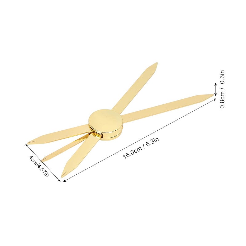Eyebrow Ruler, Adjustable Accurate Positioning Stainless Steel Material Gold Design Brow Measuring Tool Brow Measuring Tool Eyebrow Extensions Shaper Tool Eyebrow Mapping Ruler - Image 5