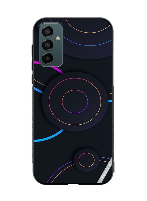 Protective Case Cover For Samsung Galaxy F13/M13 Circles Dots Design Multicolour