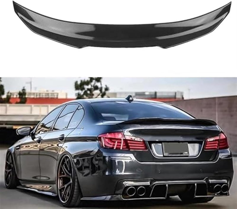 Wivplex Glossy Black Rear Trunk Spoiler for 5 Series - Image 4