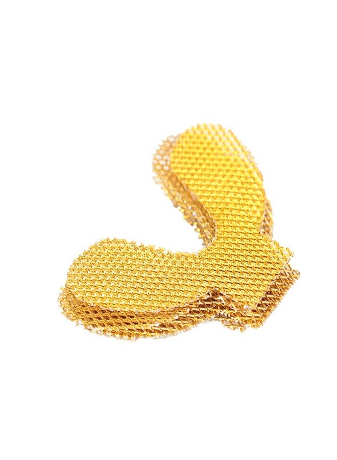 SeeFDENT 20 Pack Golden Metal Palatal Reinforcement Mesh For Acrylic Partial Denture Upper Lower - Image 2