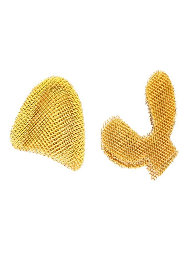 SeeFDENT 20 Pack Golden Metal Palatal Reinforcement Mesh For Acrylic Partial Denture Upper Lower - Image 1
