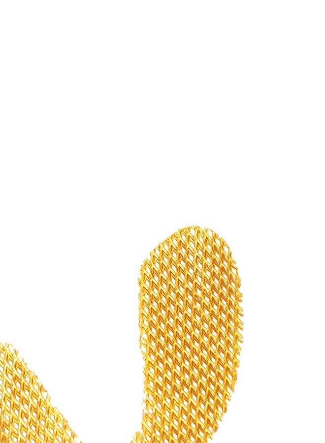 SeeFDENT 20 Pack Golden Metal Palatal Reinforcement Mesh For Acrylic Partial Denture Upper Lower - Image 5