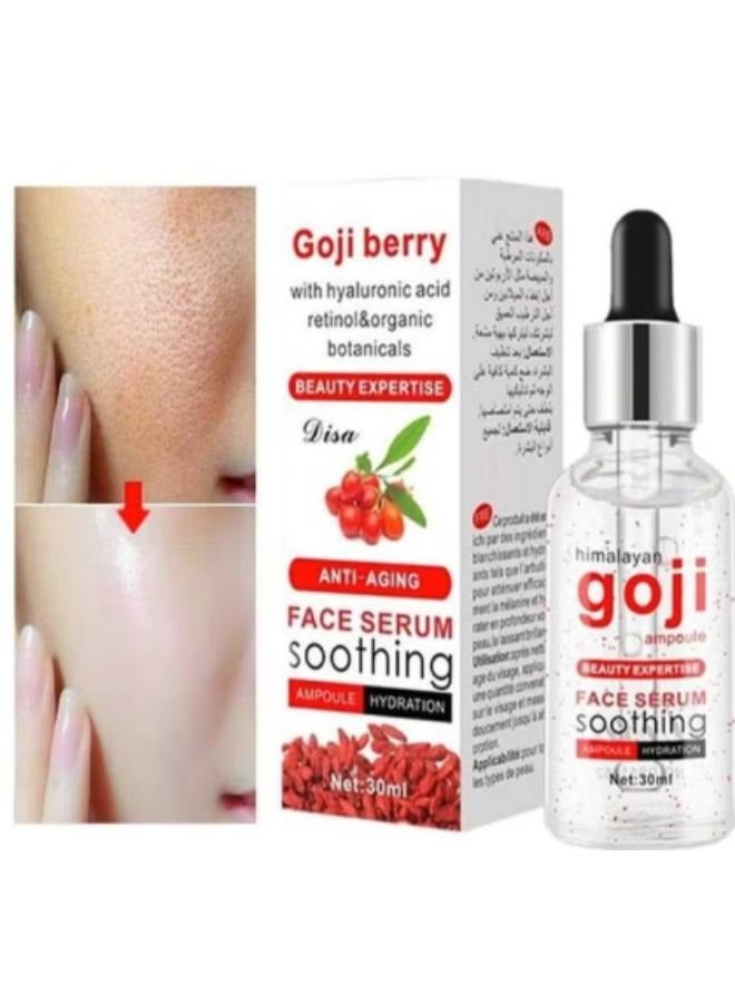 GOJI Goqi Berry With Hyaluronic Acid, Retinol & Organic Botanicals Anti-Aging Face Serum- 30ml. - Image 3