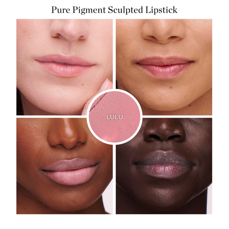 Ogee Full Bloom Sculpted Lipstick (Lulu - White Pink) - Long Lasting Organic Lipstick with Jojoba Oil & Micro Hyaluronic Acid - 70% Organic Ingredients & Made in USA - Image 2