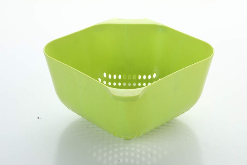 KIDINGTON Plastic Store N Wash Bowl for Home and Kitchen use Pack of 1 (Multicolor) (Store 'n' Wash Bowl) - Image 4