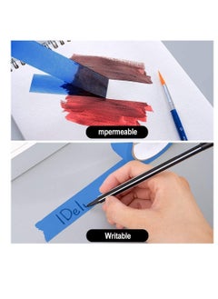 Y&D 5 Rolls Blue Painters Masking Tape Painting and Decorating Multisurface Professional DIY Use Crafts Body Spraying  - Image 4