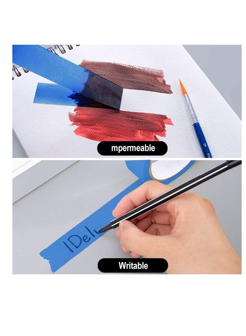 Y&D 5 Rolls Blue Painters Masking Tape Painting and Decorating Multisurface Professional DIY Use Crafts Body Spraying  - Image 4