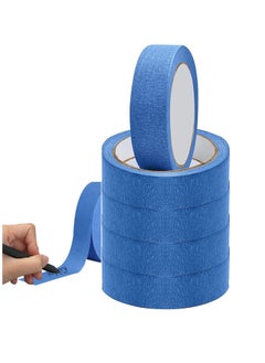 Y&D 5 Rolls Blue Painters Masking Tape Painting and Decorating Multisurface Professional DIY Use Crafts Body Spraying  - Image 1