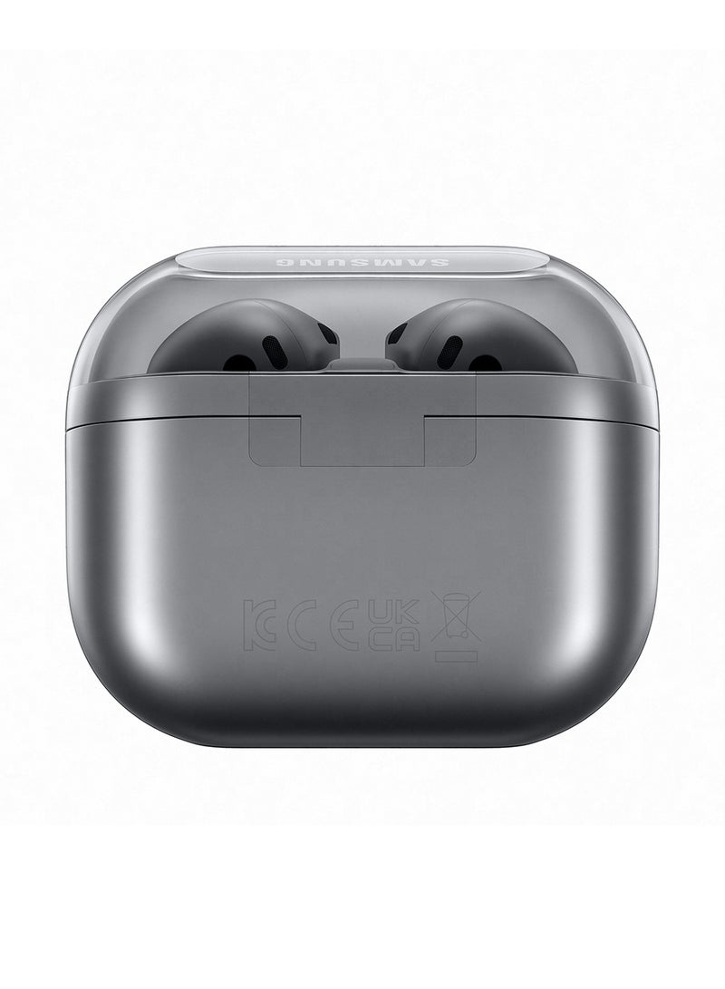 Samsung Galaxy Buds 3 Silver with Galaxy AI Powered Real-time Interpreter | 24-bit Hi-Fi Audio | Up to 36H Battery | IP57 - Image 5