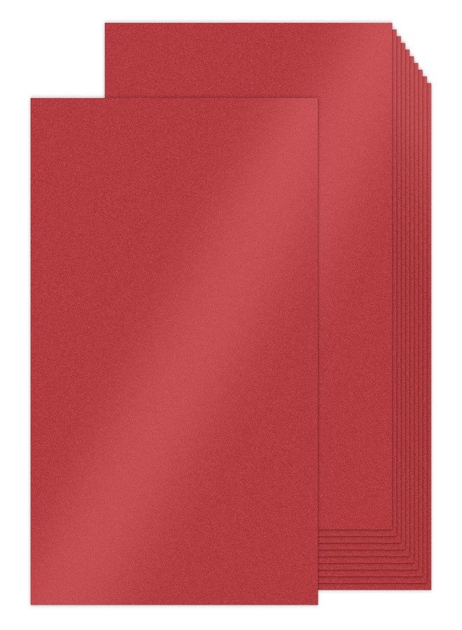 Goefun Red Shimmer Cardstock 8.5 x 11 Paper, Goefun 24 Sheets 80lb Red Card Stock Printer Paper for Christmas, Invitations, Certificates, Valentines Day, Card Making - Image 1