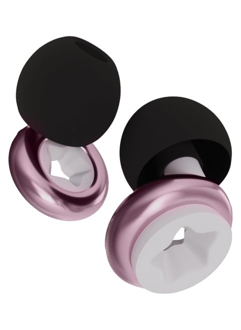 High Fidelity Ear Plugs for Concerts,Earplugs for Noise Reduction 25dB-30dB with 6 Ear Tips, Hearing Protection Ear Plugs for Concert,Festivals,Nightlife, DJs