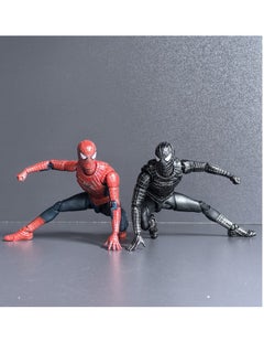 General SHF Tobey Maguire Black Suit Spider-Man Action Figure Model Toy Suitable for Fans and Friends Gifts (18cm)  - Image 3