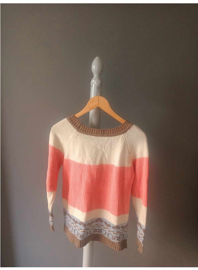 Women Round Neck Sweater 4 - Image 2