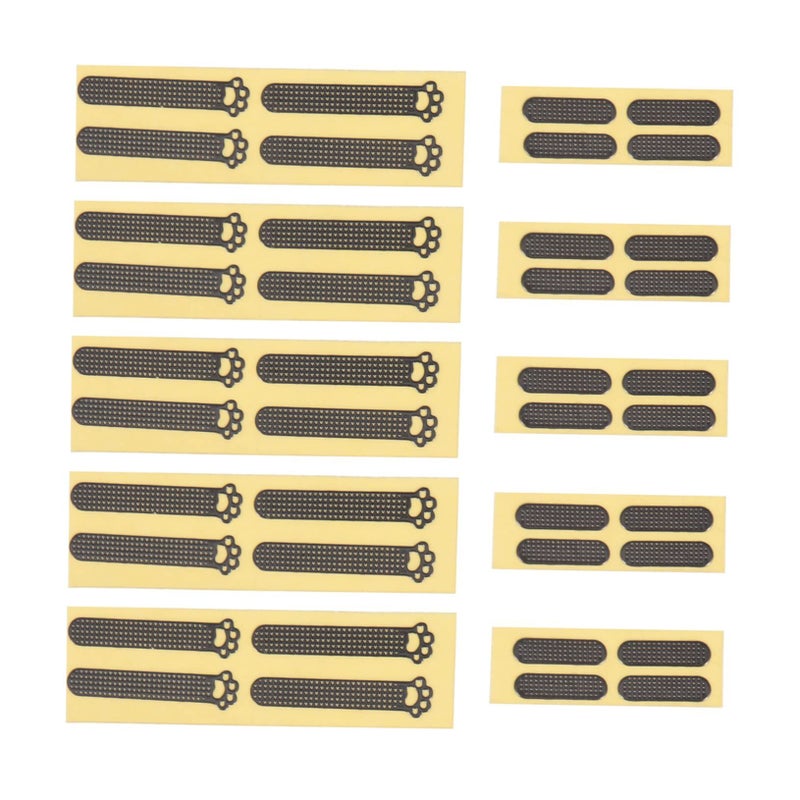 40pcs Black Metal Dust Filter Speaker Mesh Stickers Easy To Use No Sound Interference - Image 2