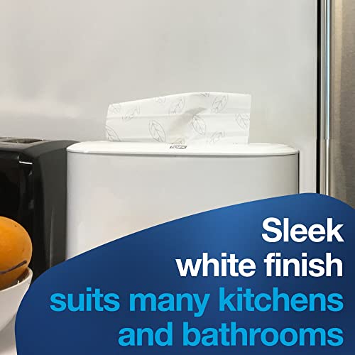 Tork Xpress Paper Towel Dispenser, White, H2/H23 Multifold Compatible, Compact design for Home & Commercial use (302020) - Image 5