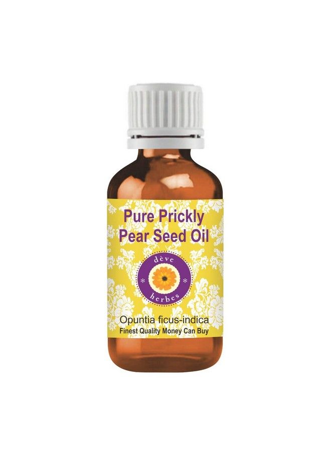 Deve Herbes Pure Prickly Pear Seed Oil (Opuntia Ficusindica) Natural Therapeutic Grade 30Ml - Image 2