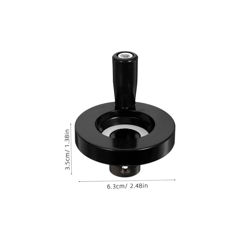 Hemobllo 1Pc Hand Wheel Replacement Hand Wheel with Handle Outer for Milling Machines Lathes Grinders Simple Installation Smooth Operation - Image 2