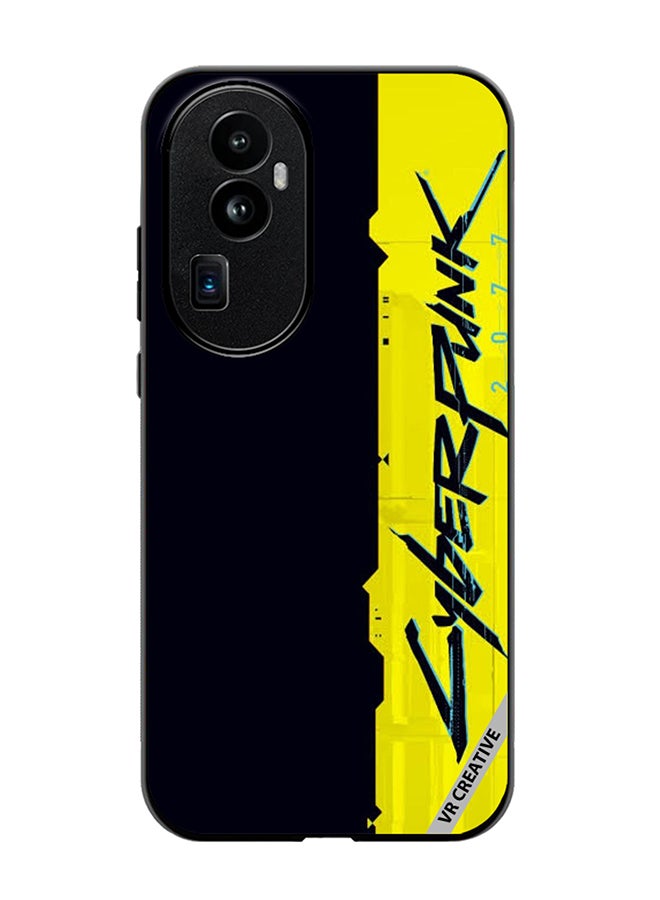 VR CREATIVE Protective Case Cover For Oppo Reno 10 Pro Plus Cyberpunk Design Multicolour - Image 1