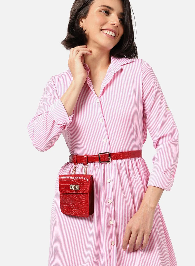 Haute Sauce Cheryl Red Waist Pouch