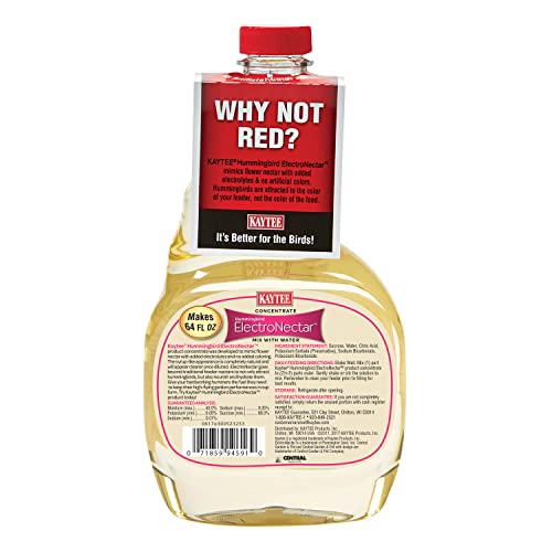 Kaytee Hummingbird ElectroNectar Wild Bird Food, Concentrate, 16 Ounces - Image 2