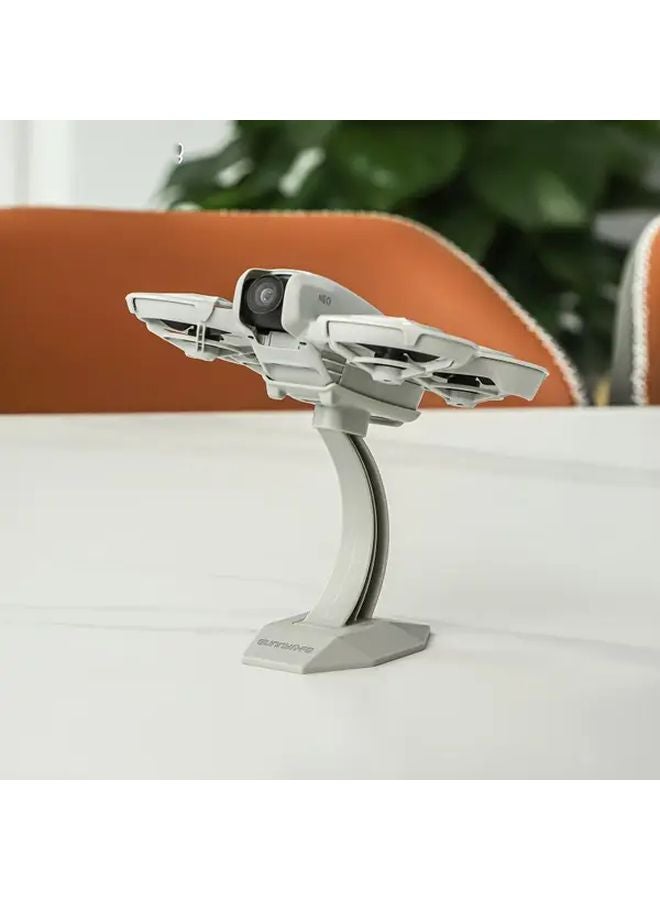 Gray DJI NEO Drone Stand Adjustable Height Anti Tip Base Stable Display - Image 5