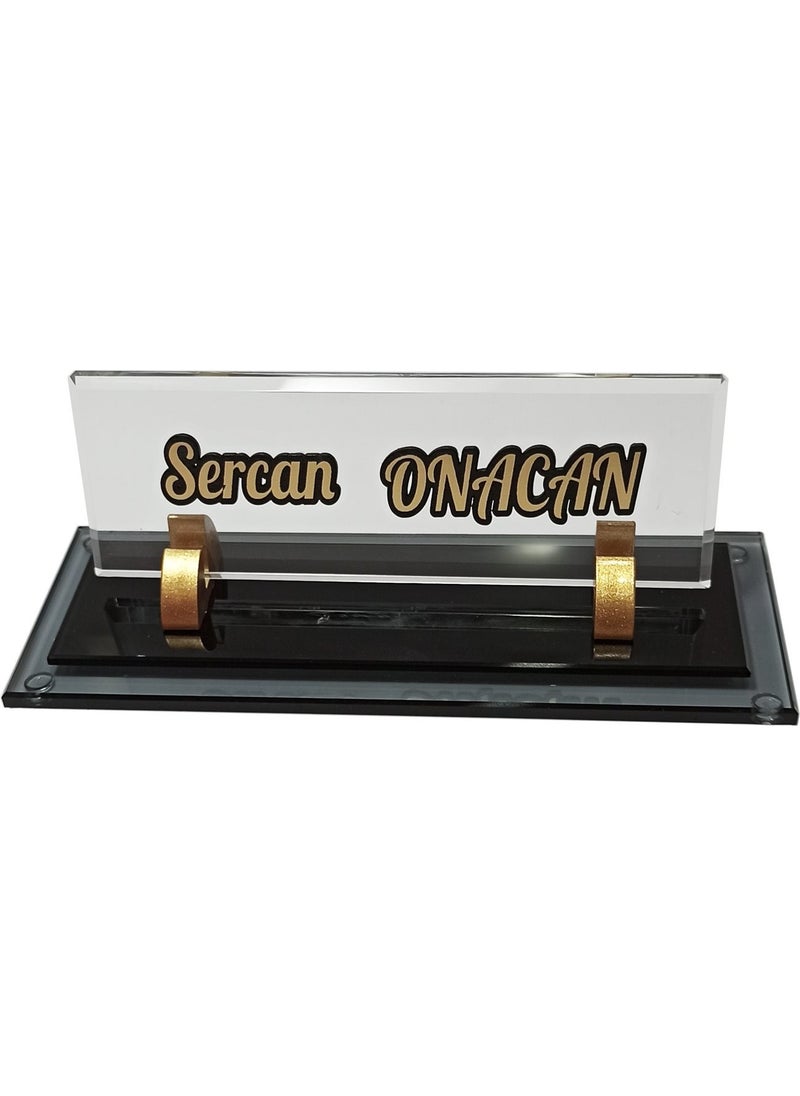 Mert Kristal - Mert Crystal Table Name Plate M523 - Image 1