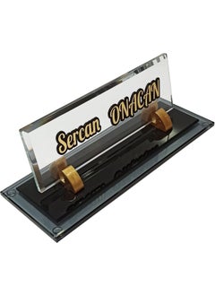 Mert Kristal Mert Crystal Table Name Plate M523  - Image 2