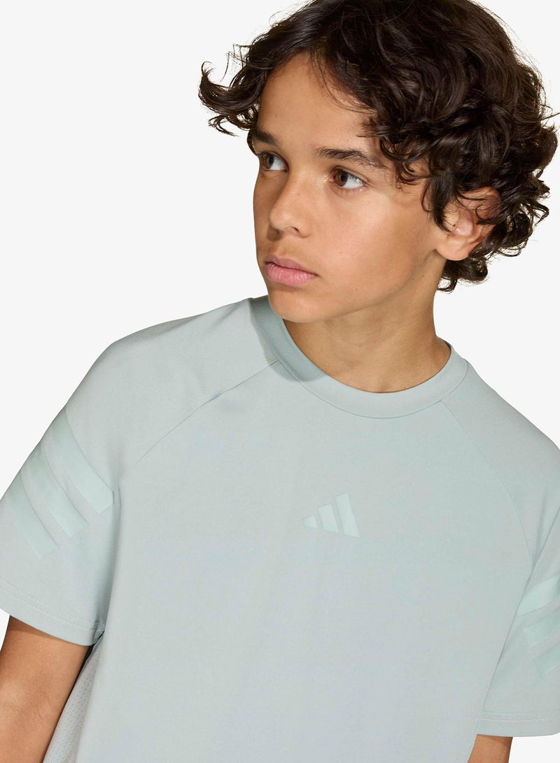 Adidas Youth 3-Stripes Icons T-Shirt - Image 3