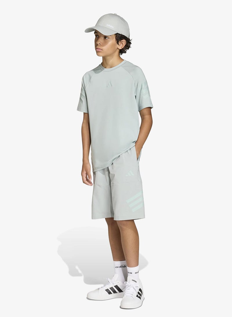 Adidas Youth 3-Stripes Icons T-Shirt - Image 4