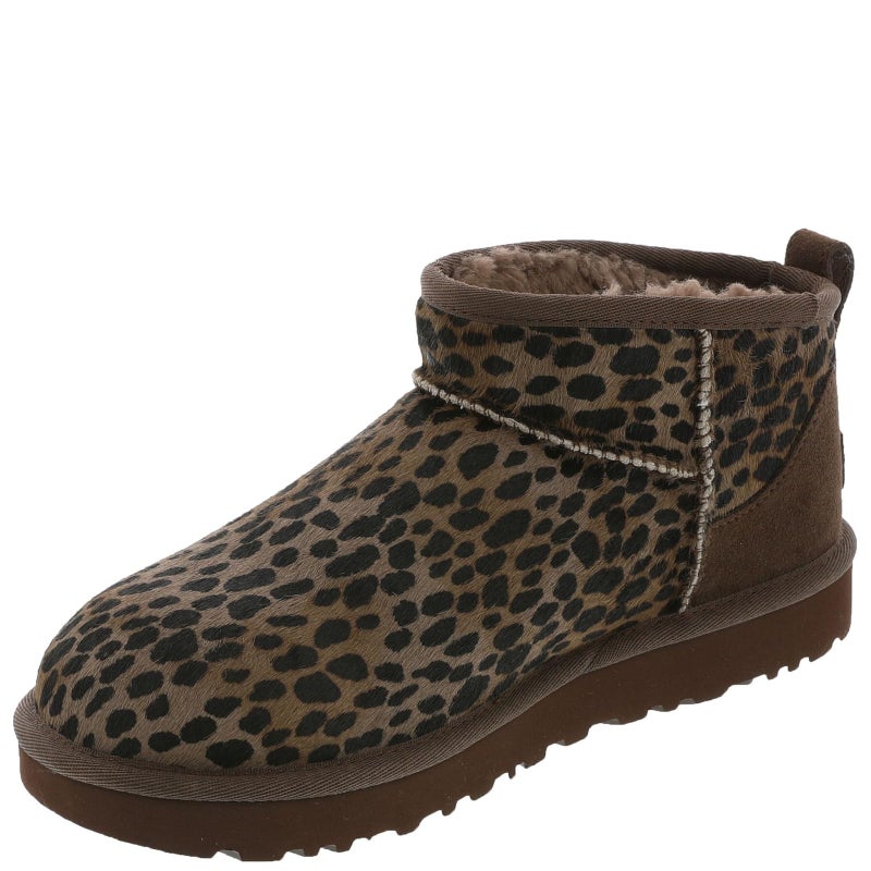 UGG Women's Classic Ultra Mini Caspian Boot, Burnt Cedar, 7 - Image 4