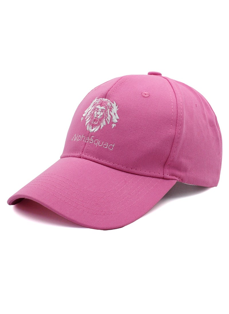AlphaSquad AlphaSquad Baseball Cap Unisex Adjustable Size for Sports, Running, Gym Workouts and Outdoor Activities (Pink)  - Image 1
